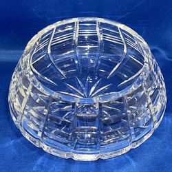 Waterford Crystal 7” Tralee Bowl Tapered Geometric Candy Dish