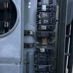 Electrical panel with fuses