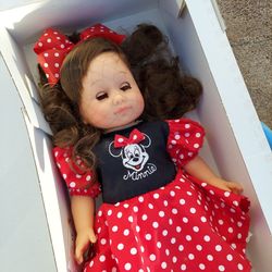 DISNEY GOTZ RETIRED 17" MINNIE MOUSE RARE!