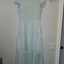 Women's Smocked Midi Dress 