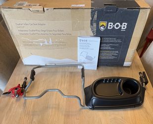 Bob Duallie Car Seat Adapter Chicco Double Stroller NEW