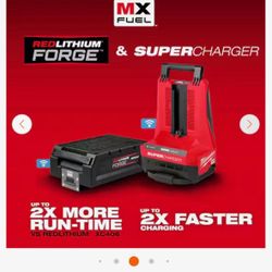  Red Lithium Forge  & Super Charger