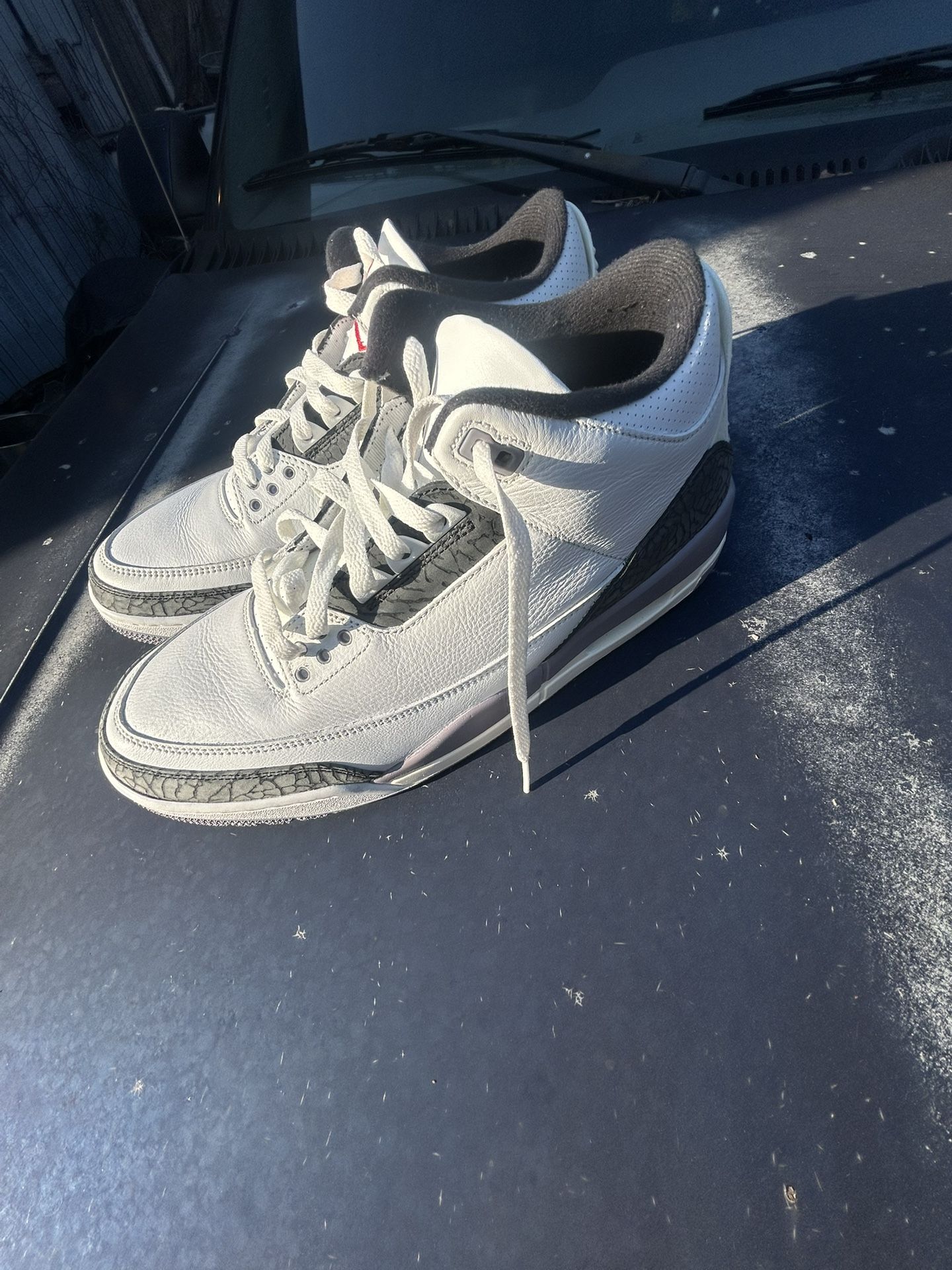 Jordan 3 Grey Cement’s Size 12