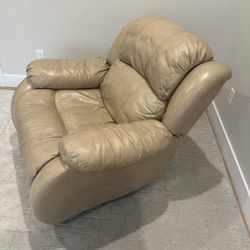 Leather Rocking Chair