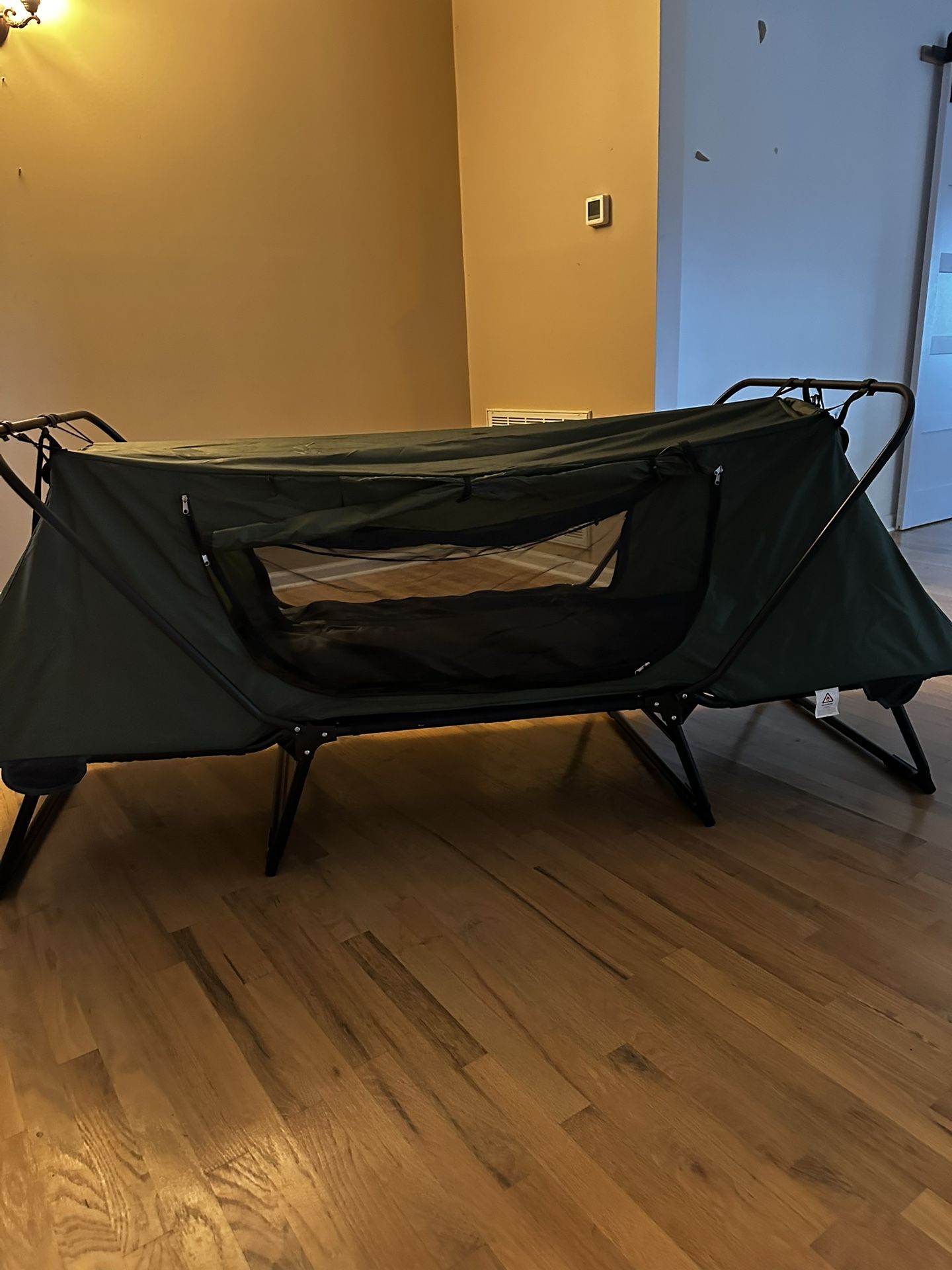 Outdoor Cot With Canopy