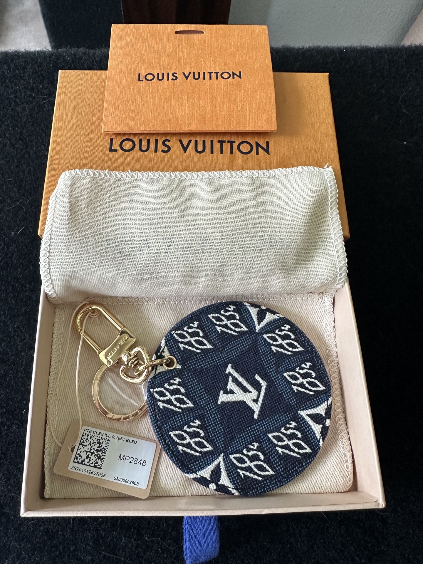 Louis Vuitton Keyring Bag Chain Keychain Portocle Ilustre MP2848