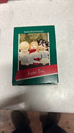 Hallmark Handcrafted Ornaments Joyfull Trio