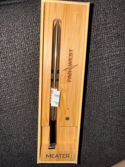 Parwest MEATER Stainless Steel Kitchen Tool – Wooden Box