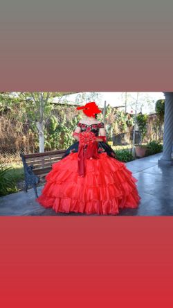 Charro quince dress