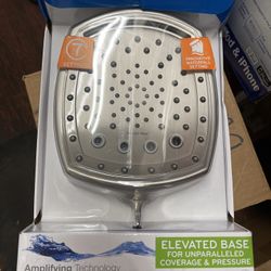 New Oxygenics AllSpa Rain Shower Waterfall  Head