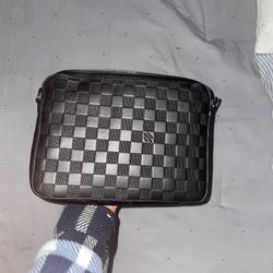 Black Checkers Women Bag 