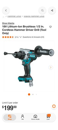 Makita hummer drill