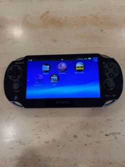 Sony PS Vita OLED PCH-1000 Modded + SD2Vita, Case & Charger