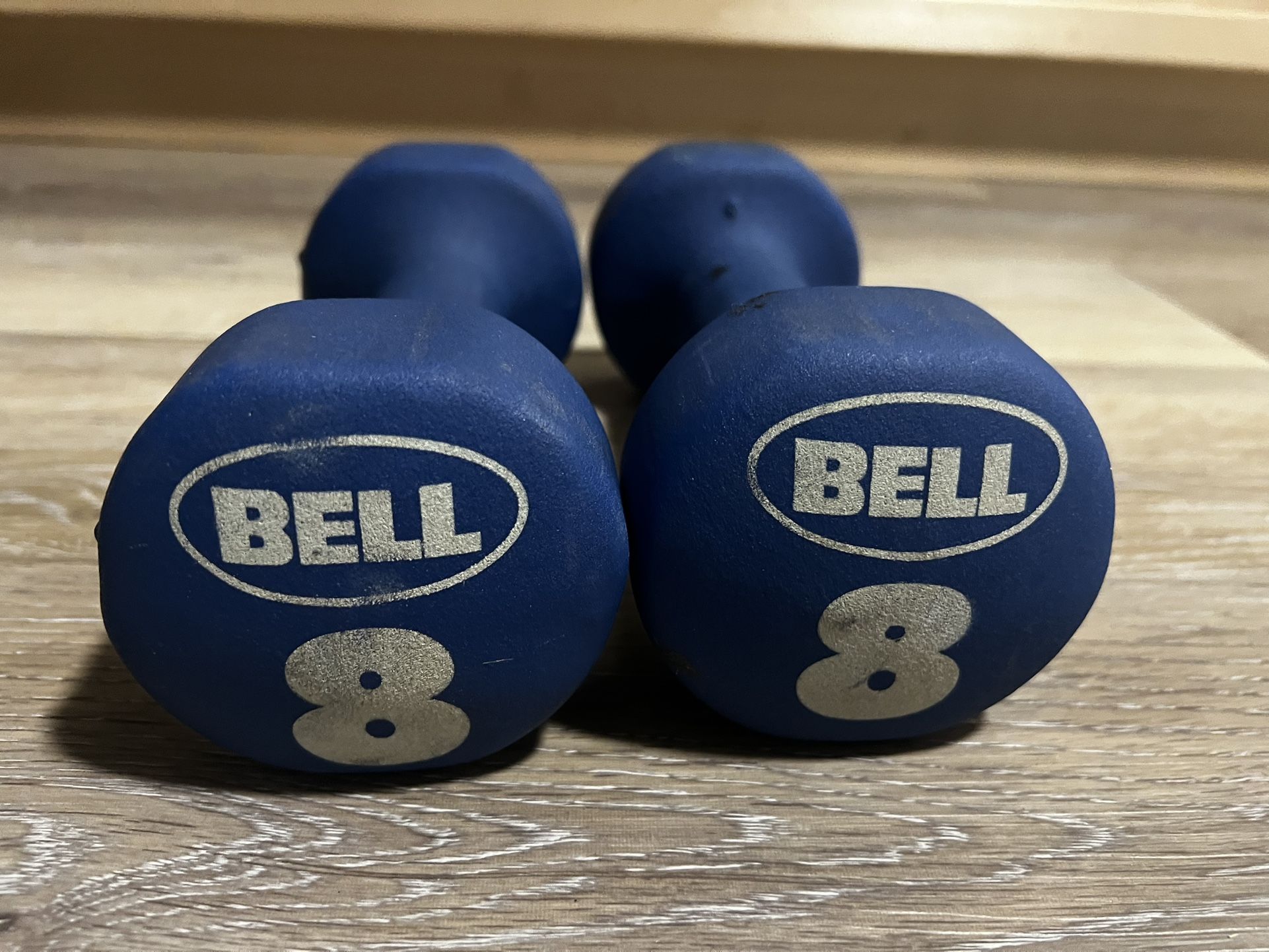 Dumbbell weights 5lbs, 8lbs, 10lbs X2, 25lbs sets w/ rack