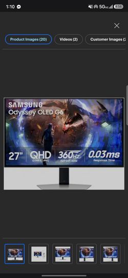 Samsung - 27" Odyssey OLED G6