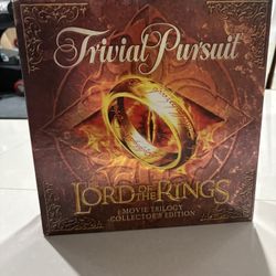 Lord Of The Rings Movie trilogy Board game Collector’s edition 