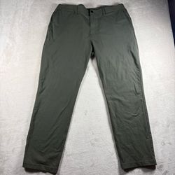 Public Rec Workday Pants Men’s 38x29 Olive Green Straight Leg Performance #1186