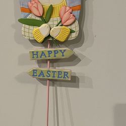 NEW WITH TAG Happy Easter Yard Decor
