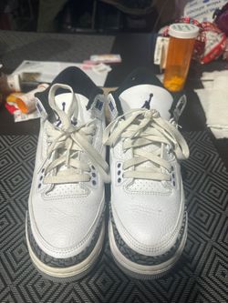 Size 5.5 youth - Jordan 3 Retro Mid Dark Iris