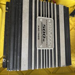 500w kenwood amp
