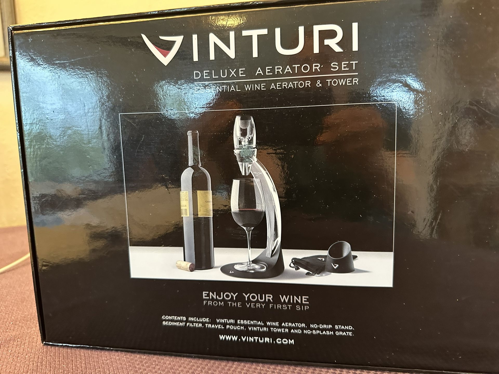 Venturi Deluxe Wine Aerator Set