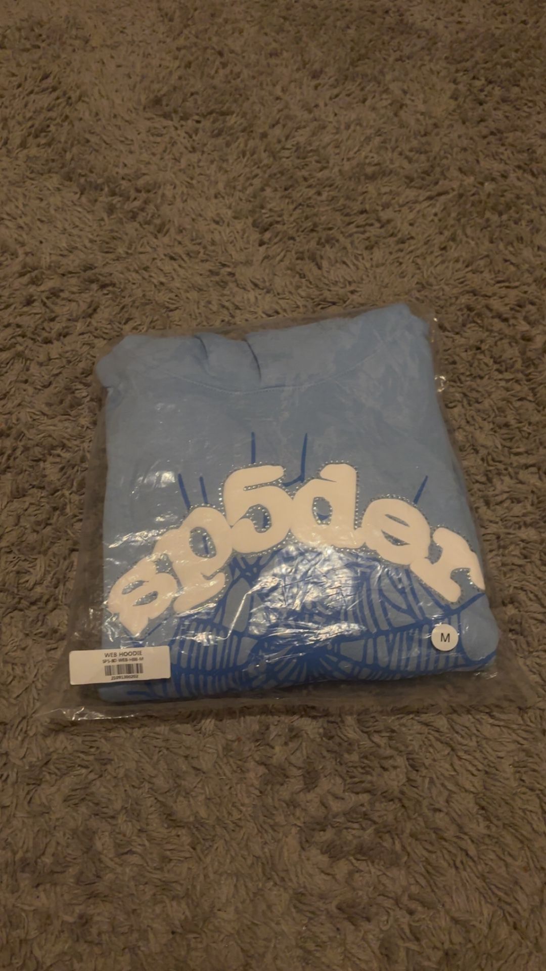 Blue Sp5der Hoodie