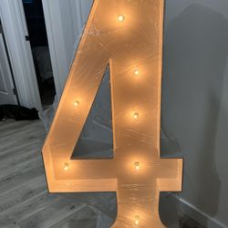 Marquee Number