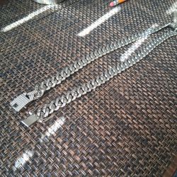 Mens/ women's 12mm 24inch Cz moossinite diamond Cuban chain