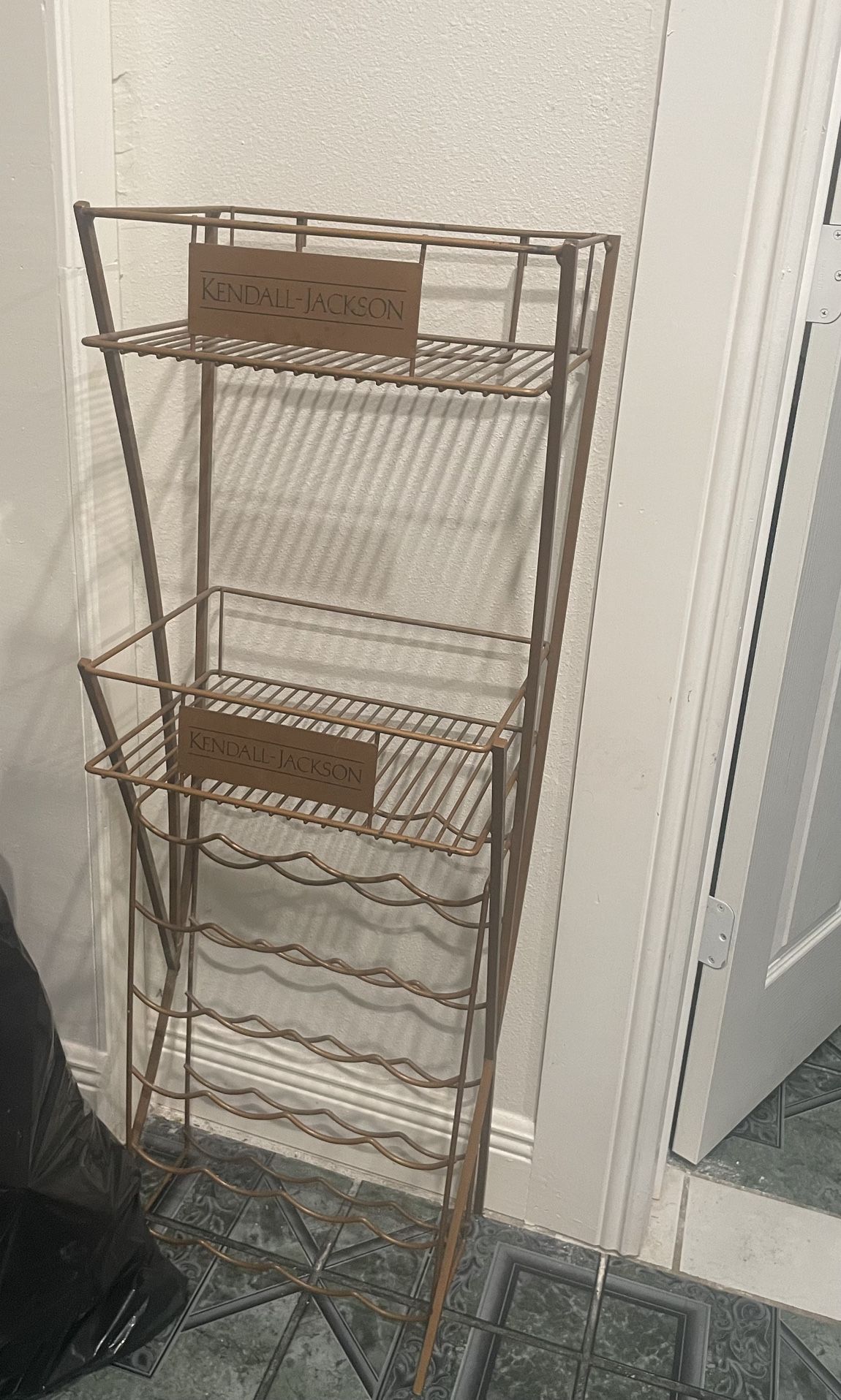 Wine And Bottle Rack