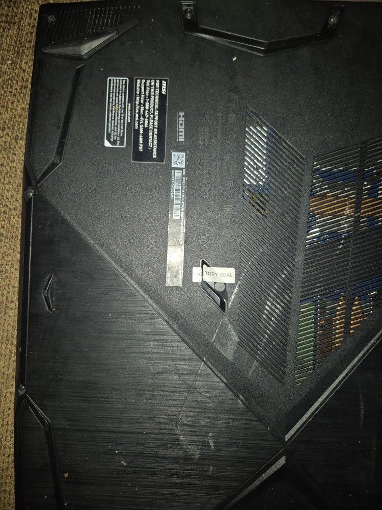 MSI RTX laptop