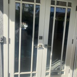 Beautiful French Crystal Doors White $1000