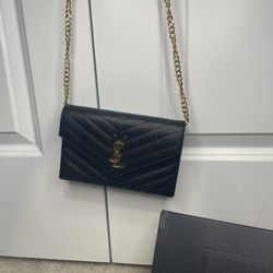 YSL Sling Chain Purse 