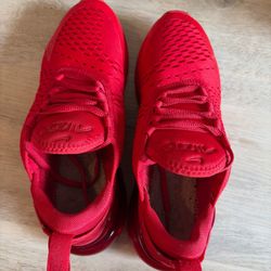 Nike Air Max 270 Triple Red Sneakers