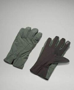 Lululemon City Keeper Gloves NWT S/M Smoked Spruce Black *Fleece Lined) Thumbnail