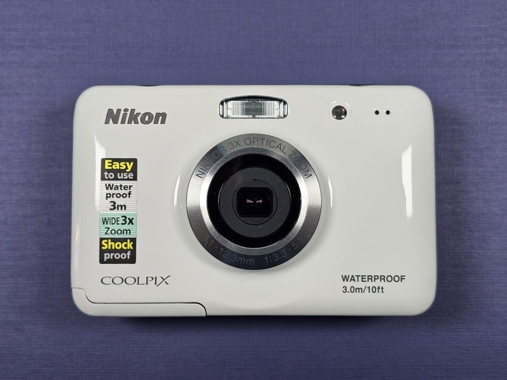 Nikon COOLPIX S30 10.1MP 3x Waterproof Digital Camera