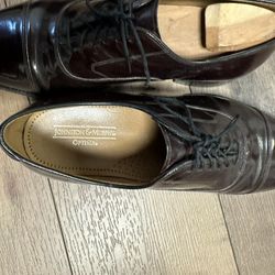 CHURCH’s GRAFTON Men’s Black Derby Brogues Leather shoes size 11Gents