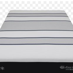 $100 SERTA QUEEN MATTRESS (A YEAR OLD) 