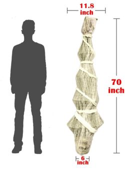 6 Foot Long Body Bag Halloween Decoration