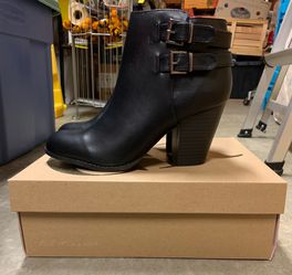 Brand new black booties