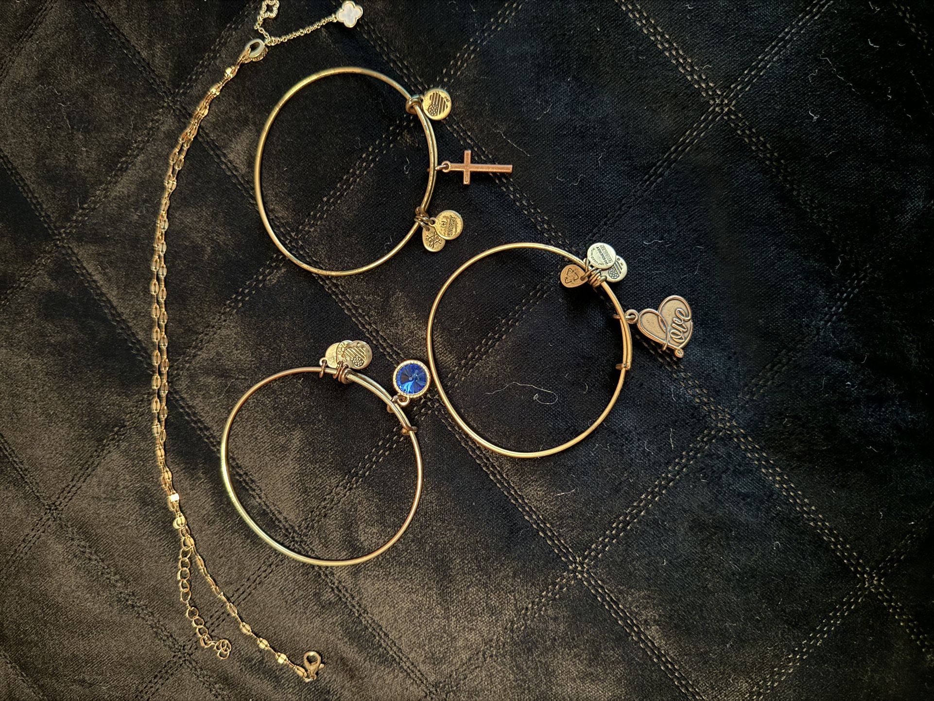 3 Bracelets And A Necklace