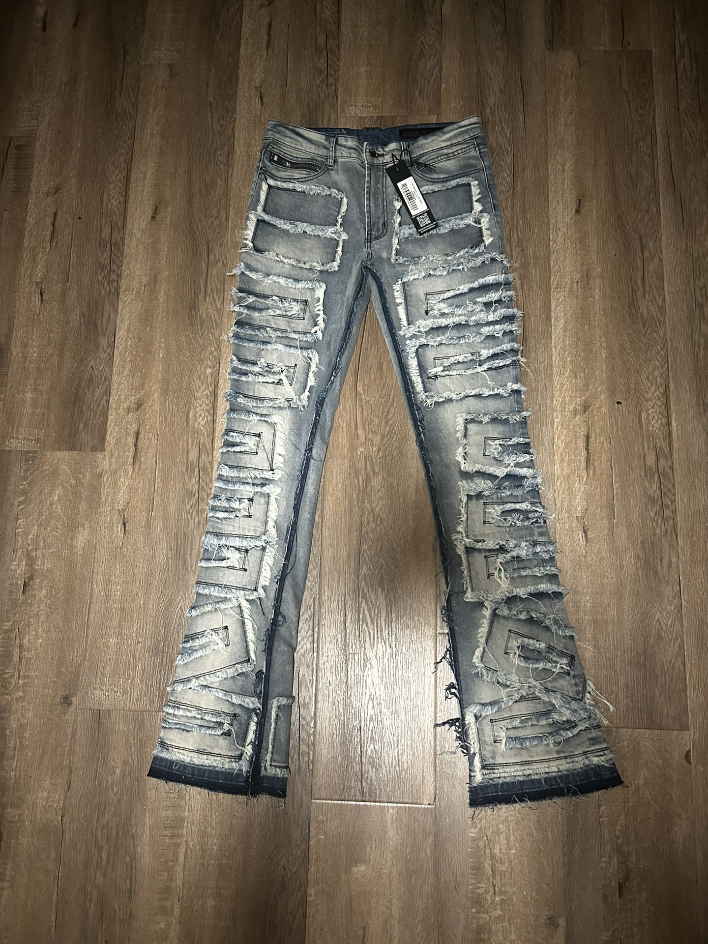 Rockstar original jeans, Mayland blue colorway, size 34 Brand new Flared