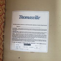 Thomasville Chairs With Matching Ottomans