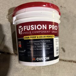 Brand New Fusion Pro #640 Arctic White 1 gal. Single Component Stain Proof Grout