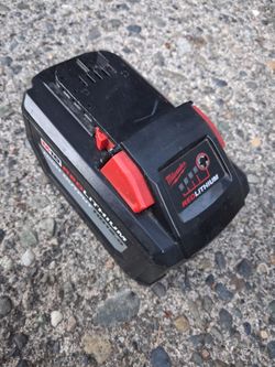 Milwaukee M18 12.0 Battery Vgood Condition. Pick up fremont sea. No lowball offers please. No trades. Many other tools for sale.