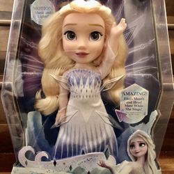 Disney Frozen 2 Magic In Motion Queen Elsa Feature Doll sings "Show Yourself" from Frozen 2