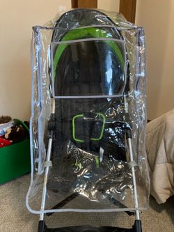 Stroller rain cover