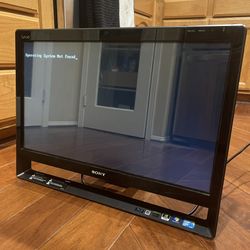 SONY VAIO PCV-A1112L Touchscreen Monitor Desktop Computer - NO HARD DRIVE, AS IS