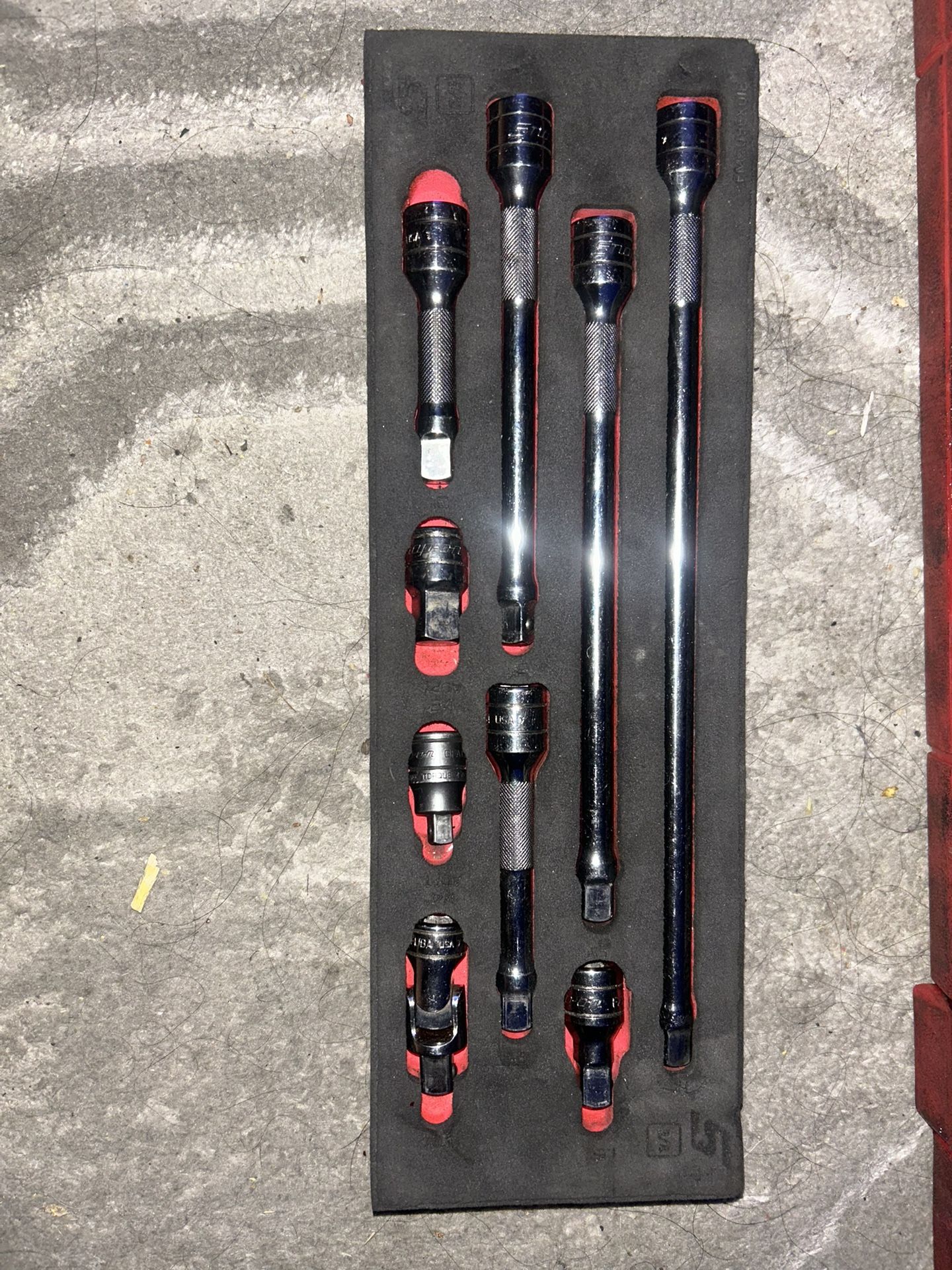 Snap On 3/8 Extensions And Adapters