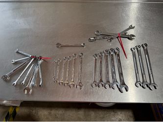 26-Piece Wrench Lot – Craftsman, Stanley, Pittsburgh, Williams, Husky