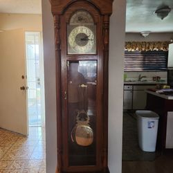 Antique Grandfather Clock